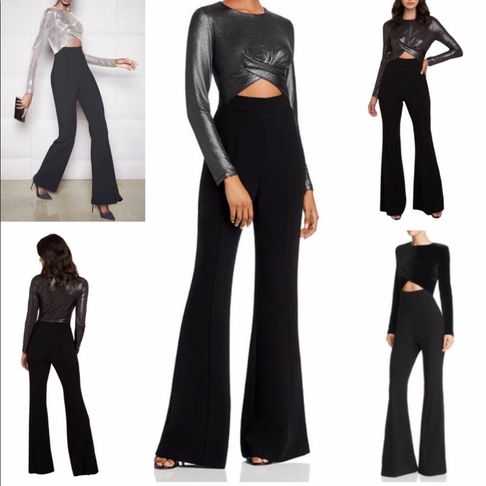 NWT Black Halo Angie Jumpsuit